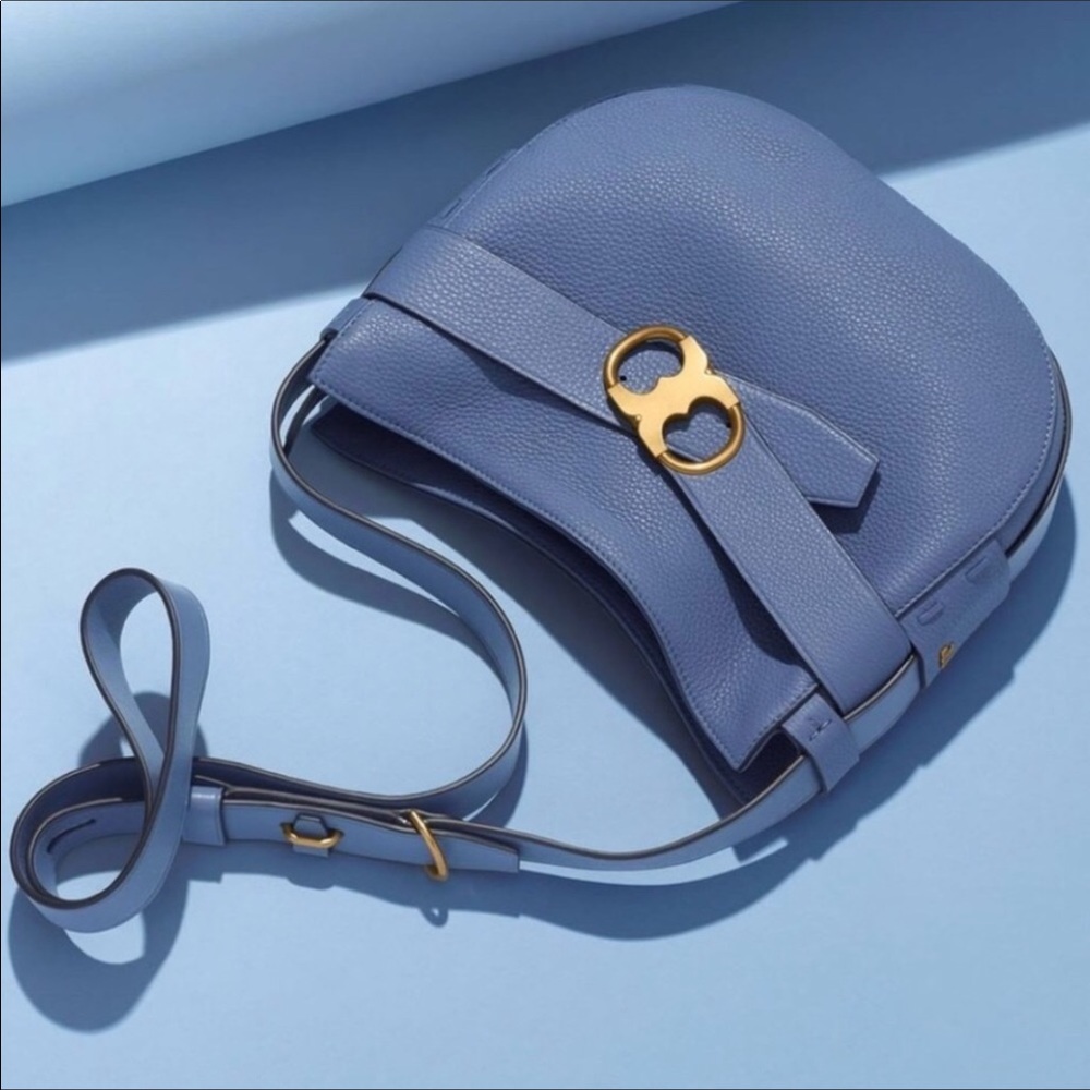 Tory Burch Gemini Link Cross-Body Bag Wallis Blue